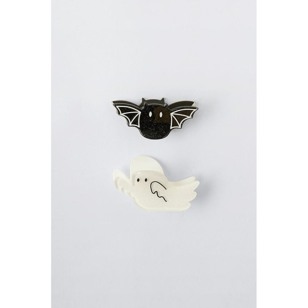 Zara Kids Bat and Ghost Hair Clips